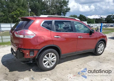 2015 Nissan Rogue S z USA, uszkodzony, nr VIN 5N1AT2MV8FC809231